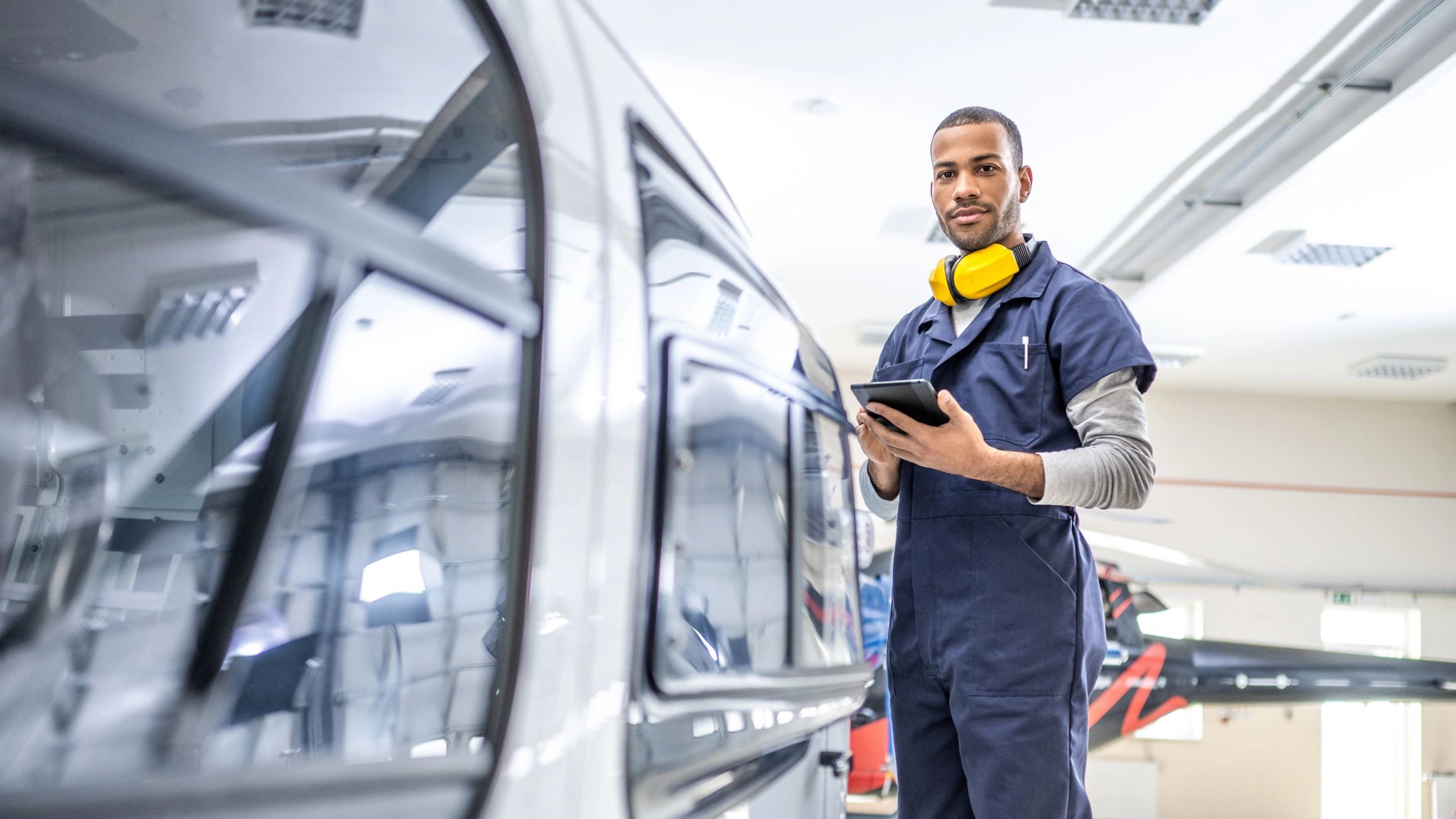 ASE-certified mechanic working on car